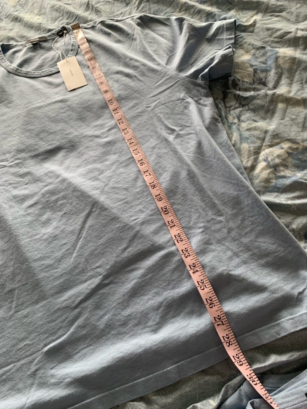 Vince Garment Dyed Crewneck Tee Short Sleeve
Color:
Washed Country Sky - Picture 4 of 8